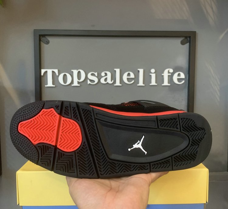 Jordan 4 Retro Red Thunder (GS) 408452-016