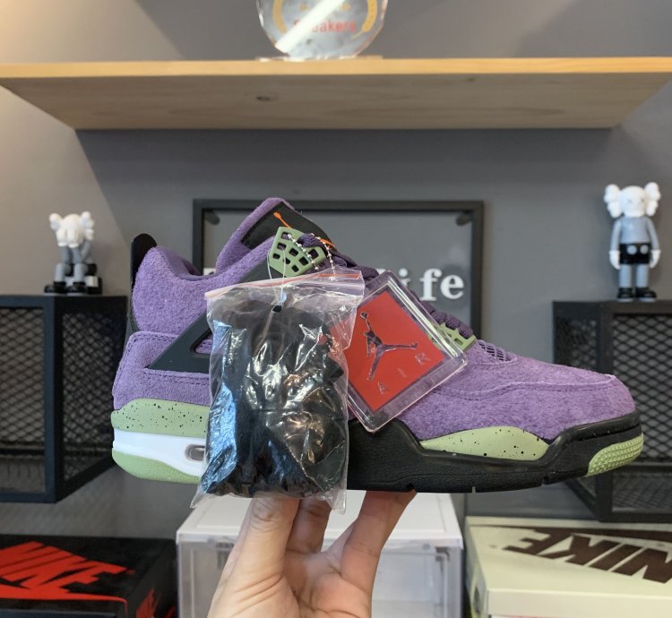 Jordan 4 Retro Canyon Purple (Women's) AQ9129-500