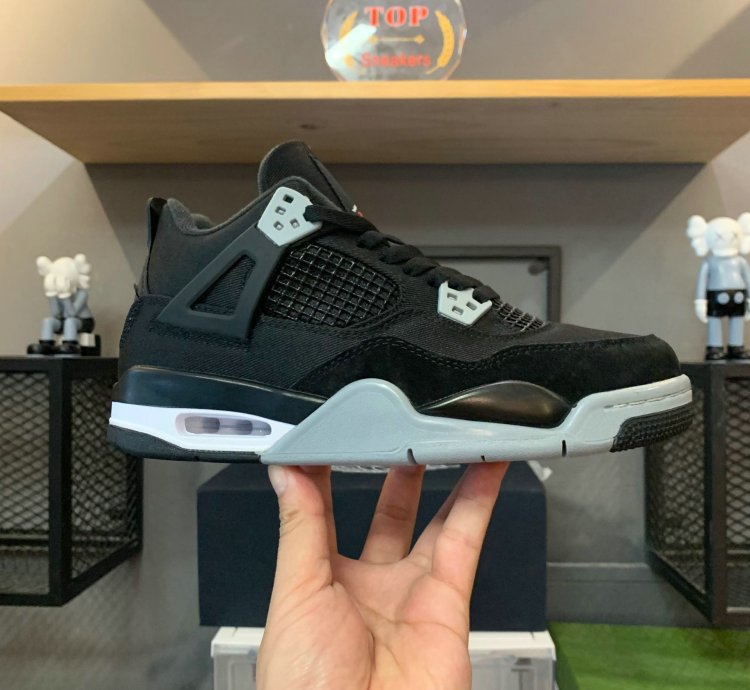 Jordan 4 Retro SE Black Canvas DH7138-006