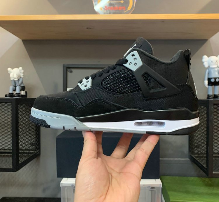 Jordan 4 Retro SE Black Canvas DH7138-006