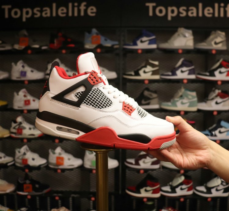 Jordan 4 Retro Fire Red (2020) DC7770-160