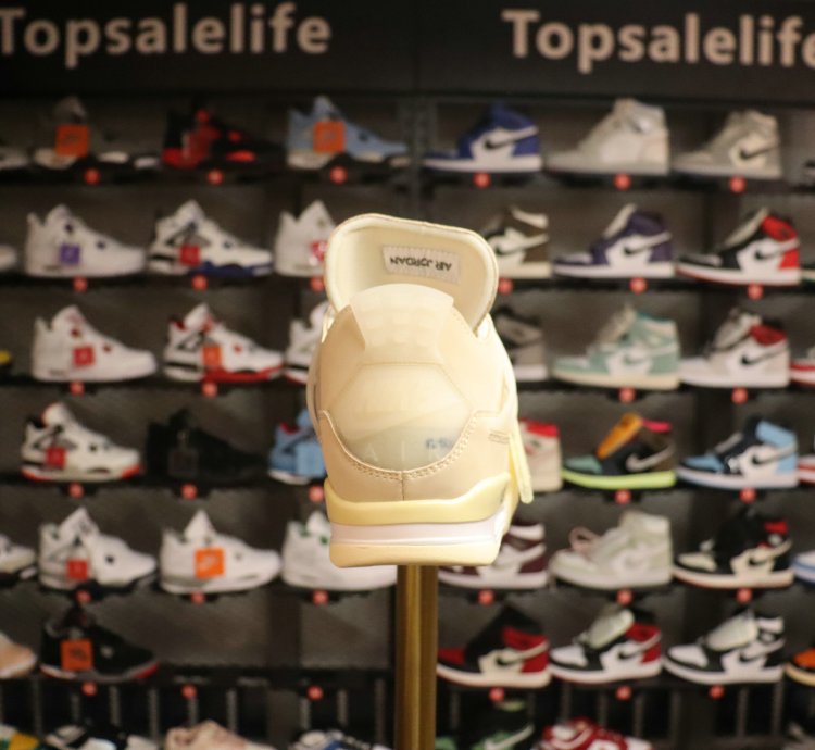 Jordan 4 Retro Off-White Sail (Women's) CV9388-100