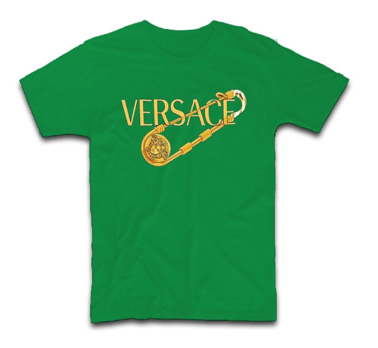 Versace Pin Logo T-Shirt USA