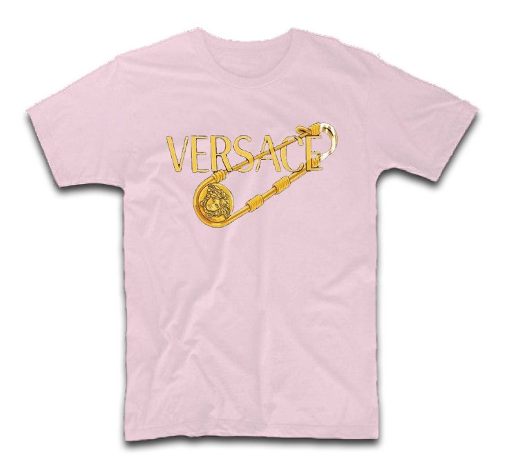 Versace Pin Logo T-Shirt USA