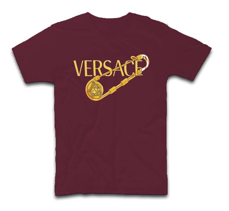 Versace Pin Logo T-Shirt USA