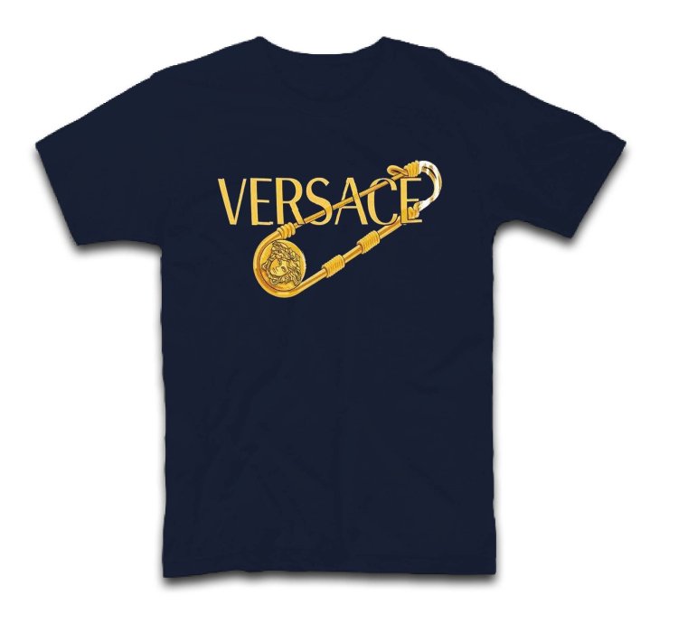 Versace Pin Logo T-Shirt USA
