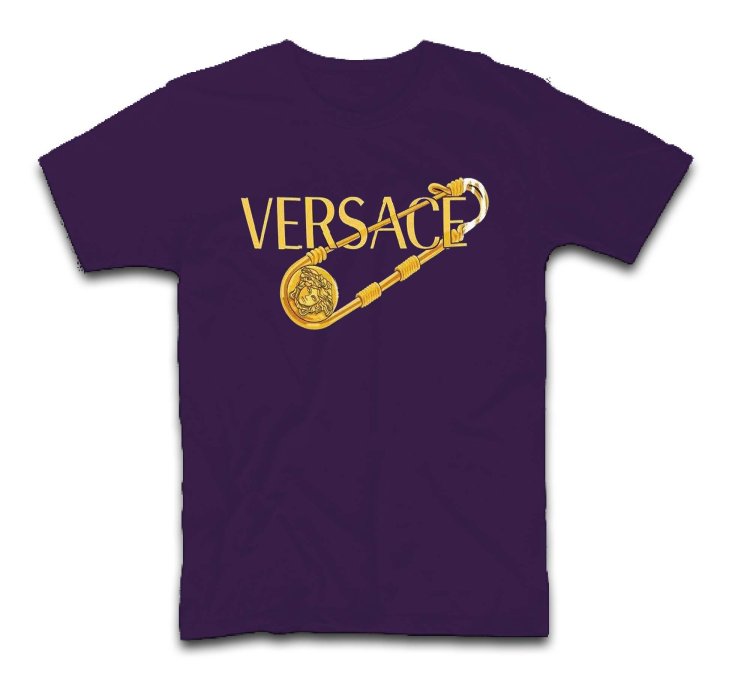 Versace Pin Logo T-Shirt USA