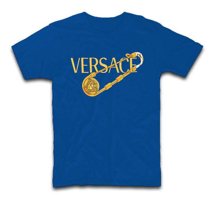 Versace Pin Logo T-Shirt USA