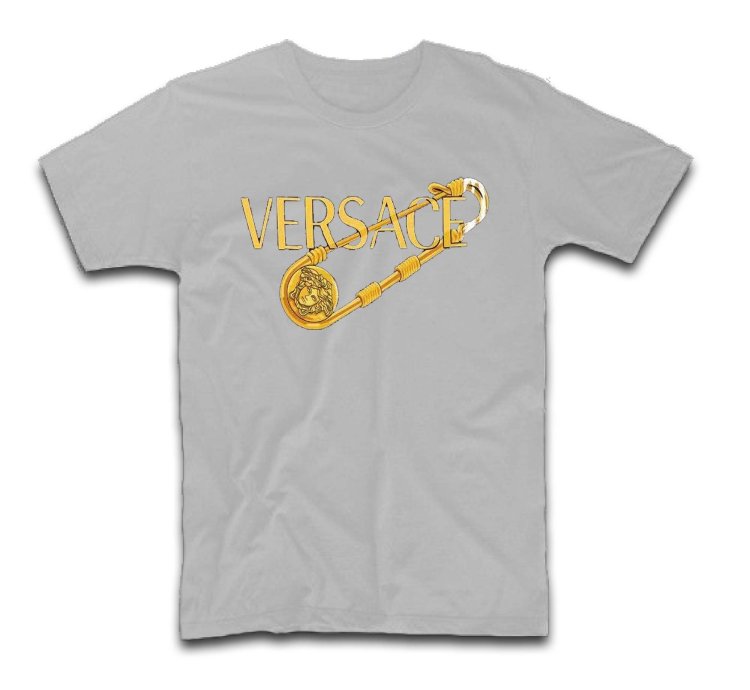 Versace Pin Logo T-Shirt USA