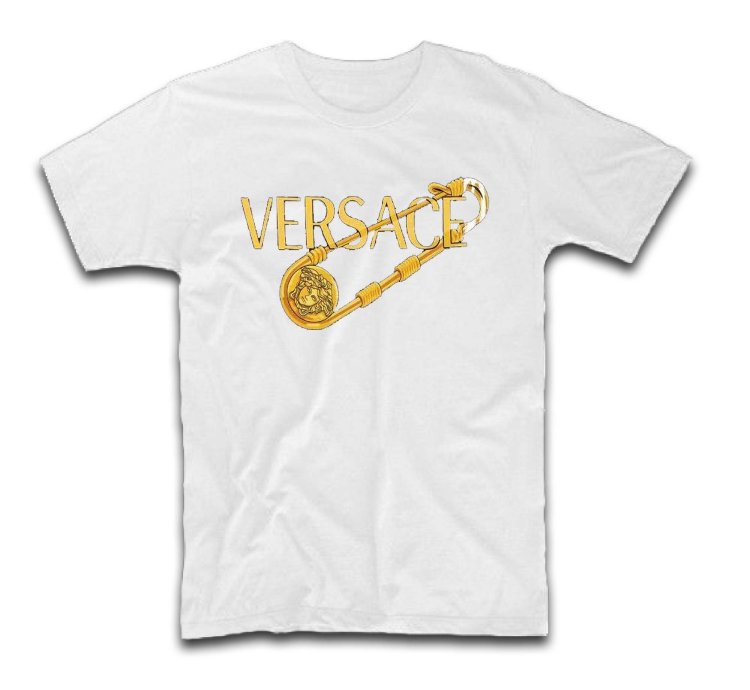 Versace Pin Logo T-Shirt USA