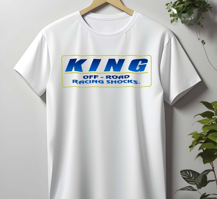 King OFF Road Logo T-shirt Made In USA