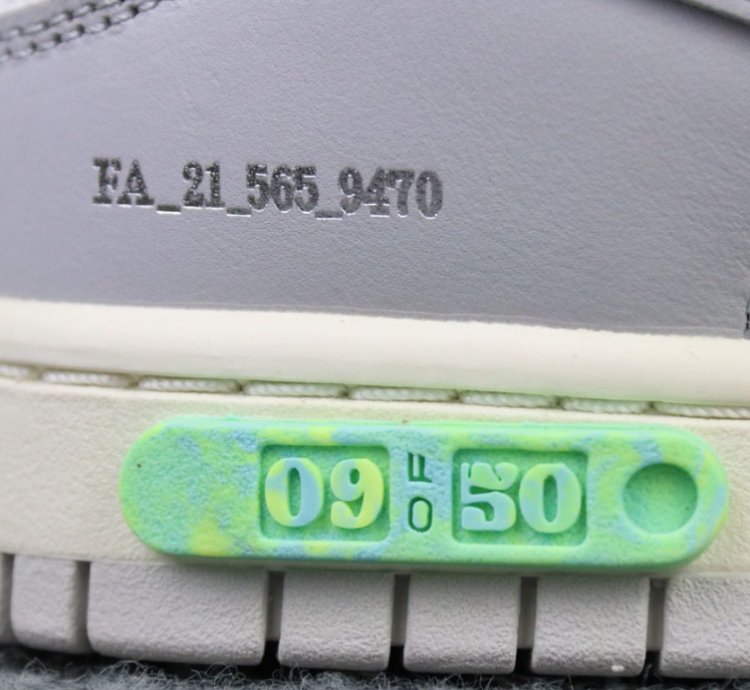 Nike Dunk Low Off-White Lot 9