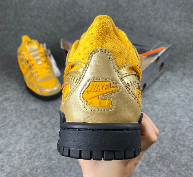 Nike Air Rubber Dunk Off-White University Gold
