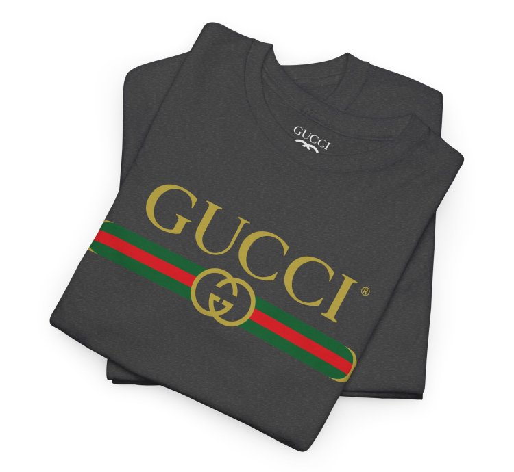 Gucci GG exclusive charcoal T-shirt - Size USA
