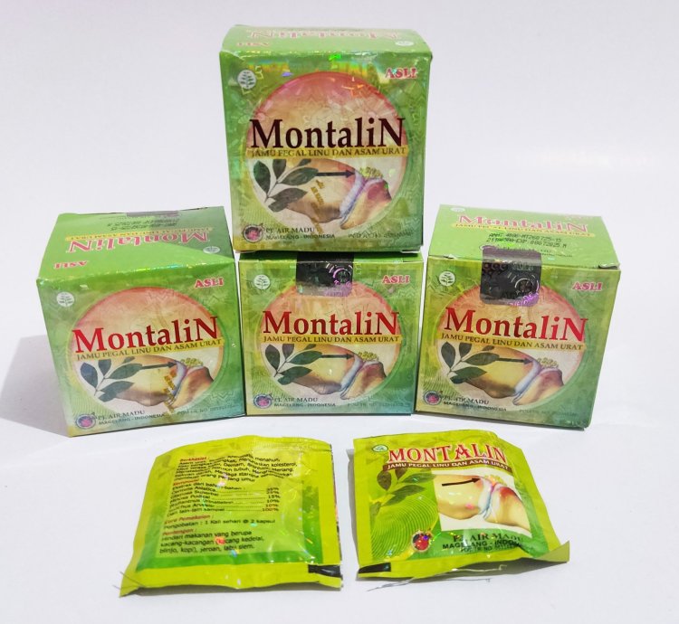 Montalin Herb Capsule For Rheumatic Gout 2 Box
