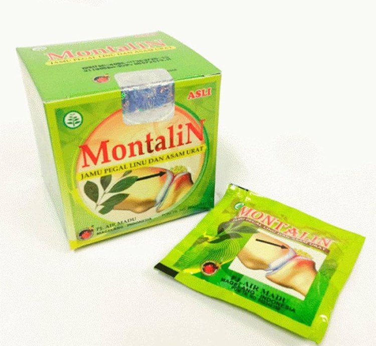Montalin Herb Capsule For Rheumatic Gout 20 Box Express Shipping