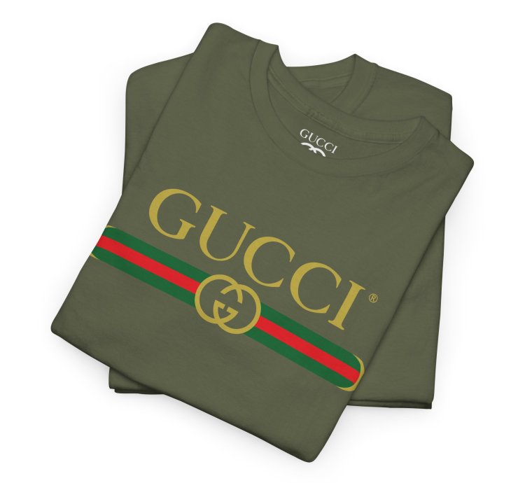 Gucci GG exclusive military green T-shirt - Size USA
