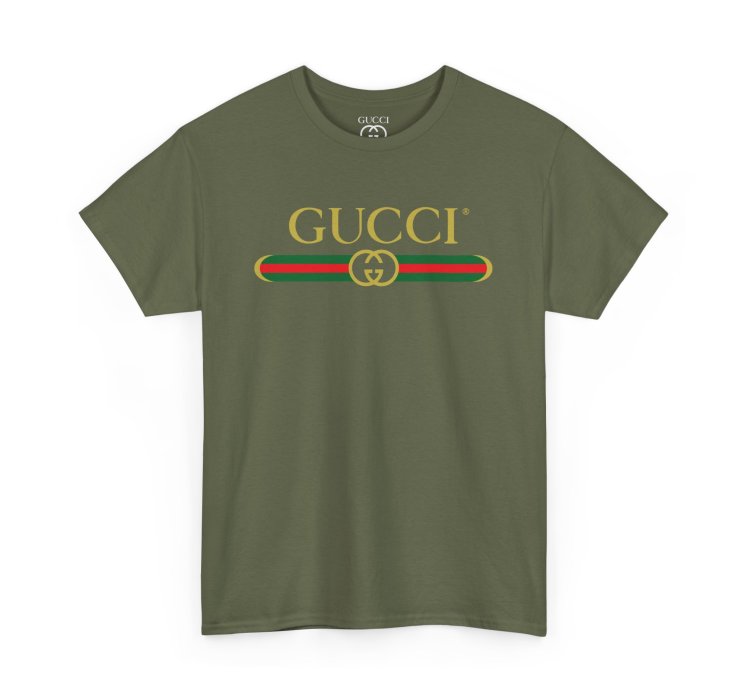 Gucci GG exclusive military green T-shirt - Size USA