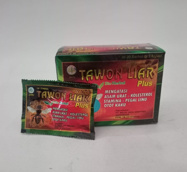 Tawon Liar Plus Capsule For Cholesterol Stamina Rheumatism Back Pain