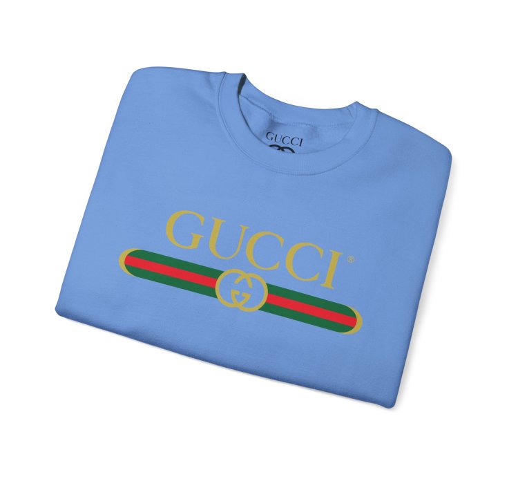 Gucci GG Exclusive carolina blue Sweatshirt - Size USA