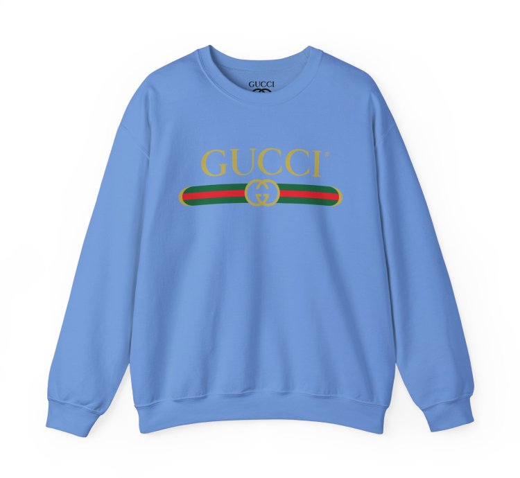 Gucci GG Exclusive carolina blue Sweatshirt - Size USA