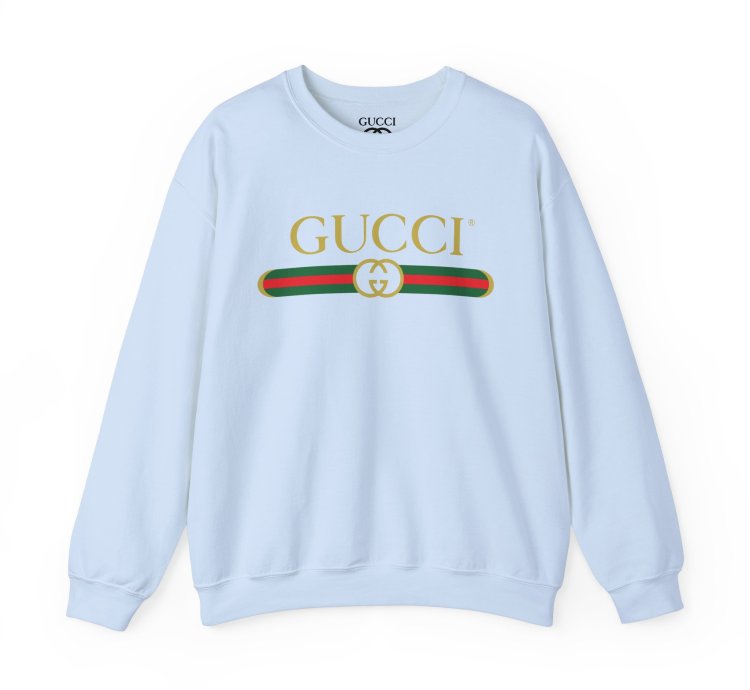 Gucci GG exclusive light blue Sweatshirt - Size USA