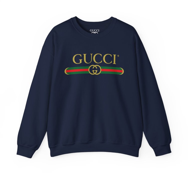 Gucci GG Exclusive navy Sweatshirt - Size USA