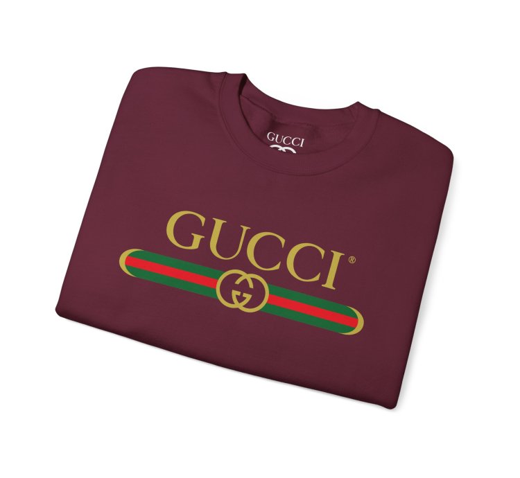 Gucci GG Exclusive maroon Sweatshirt - Size USA