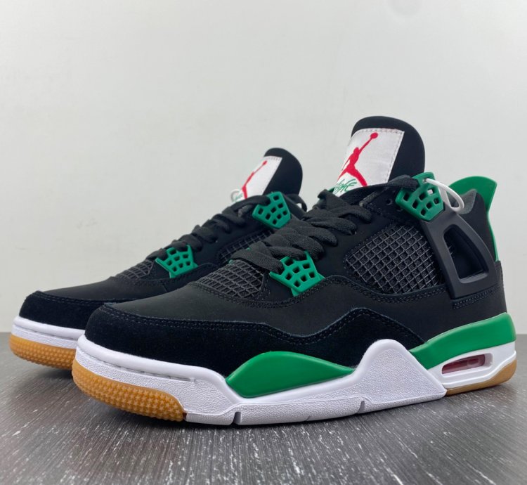 Nike Air Jordan 4 SB ' Black Green '