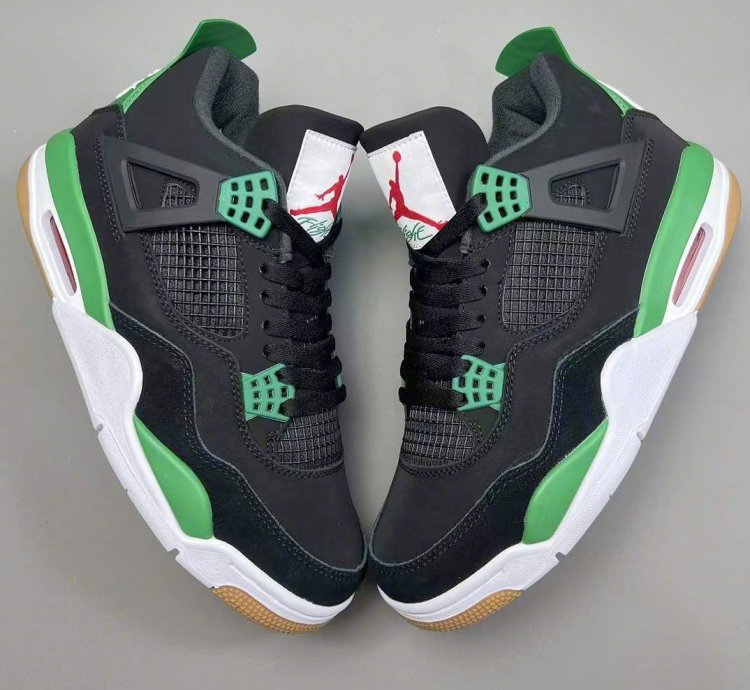 Jordan 4 " Alternate Black Green "