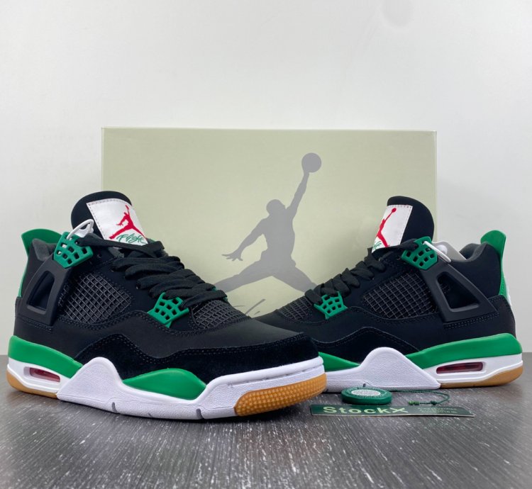 Jordan 4 " Alternate Black Green "