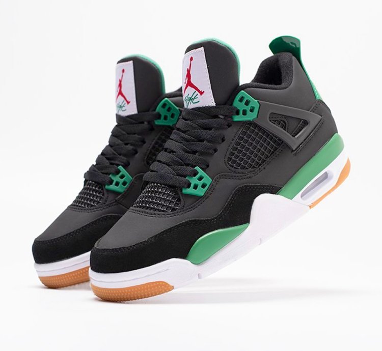 Jordan 4 " Alternate Black Green "