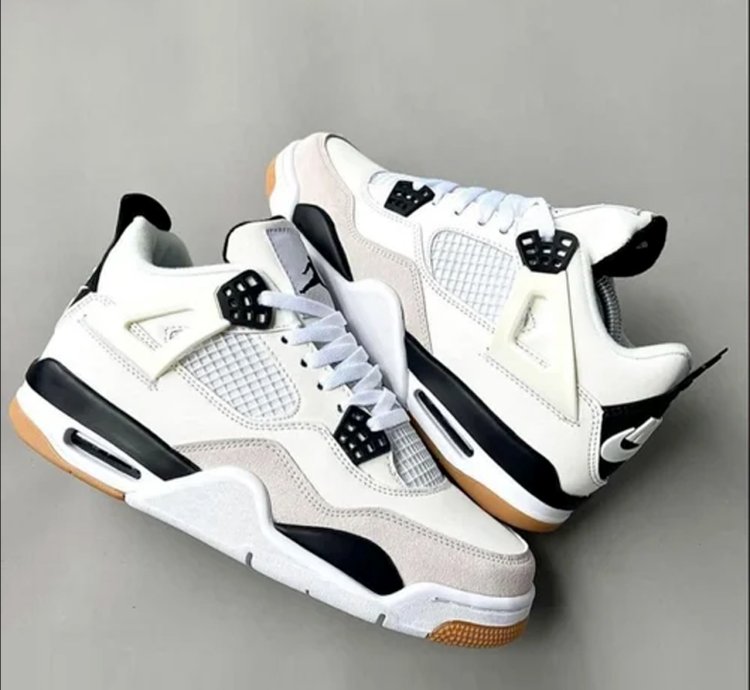 Nike SB x Air Jordan 4 Military White Black