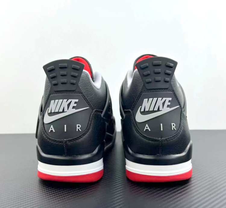 Jordan 4 Retro ' Bred Reimagined ' Sneakers