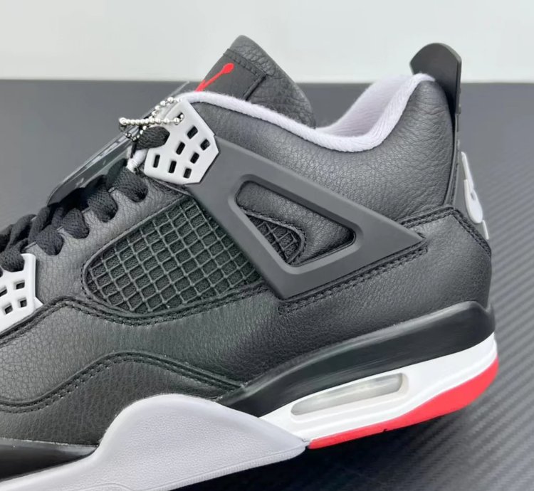 Jordan 4 Retro ' Bred Reimagined ' Sneakers