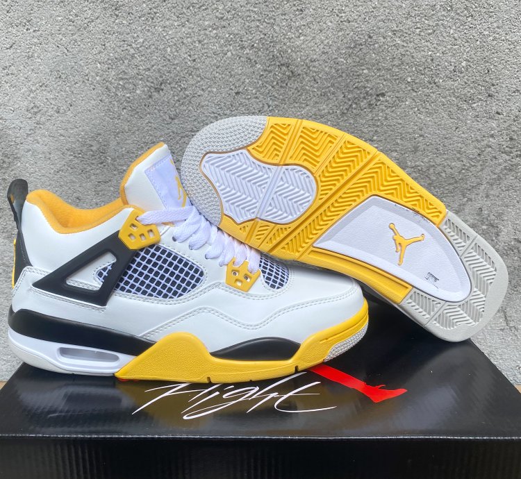 Nike Air Jordan 4 " Vivid Sulfur " AQ9129-101