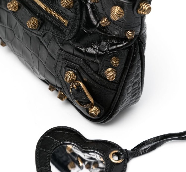 Balenciaga Small Le Cagole Leather Tote Bag