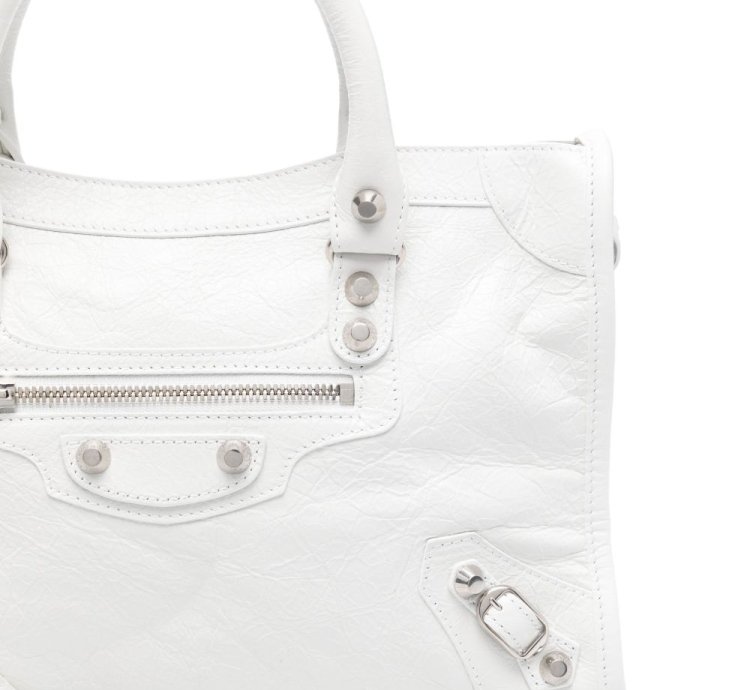 Balenciaga Small Le City Leather Tote Bag