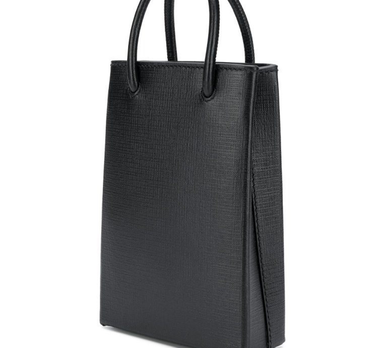 Balenciaga Mini Shopping Phone Pouch