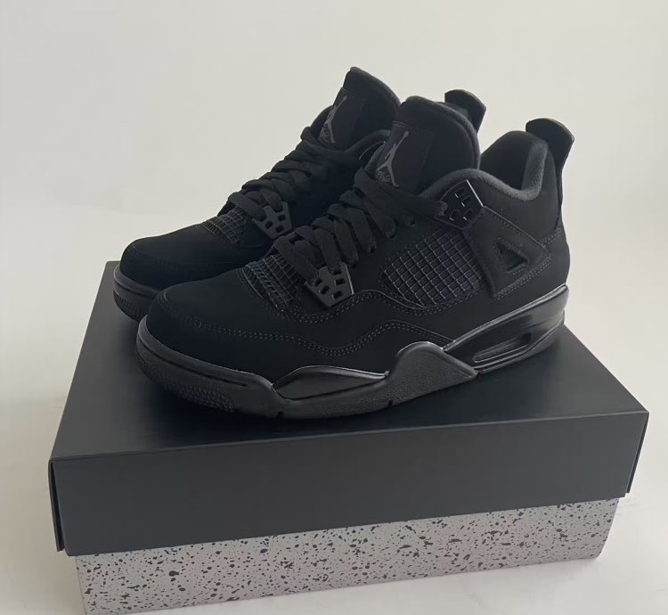 Air Jordan 4 Retro " Black Cat " Classic