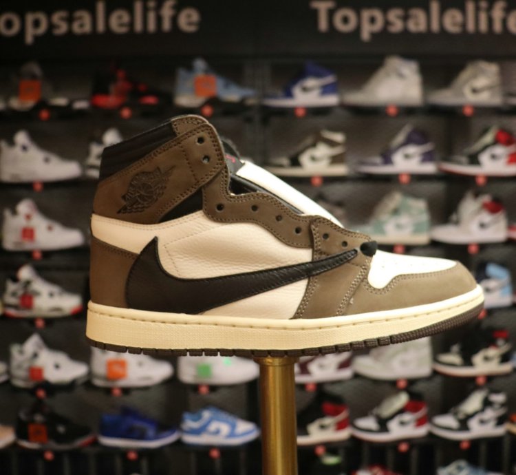 Travis Scott x Air Jordan 1 Retro High OG 'Mocha
