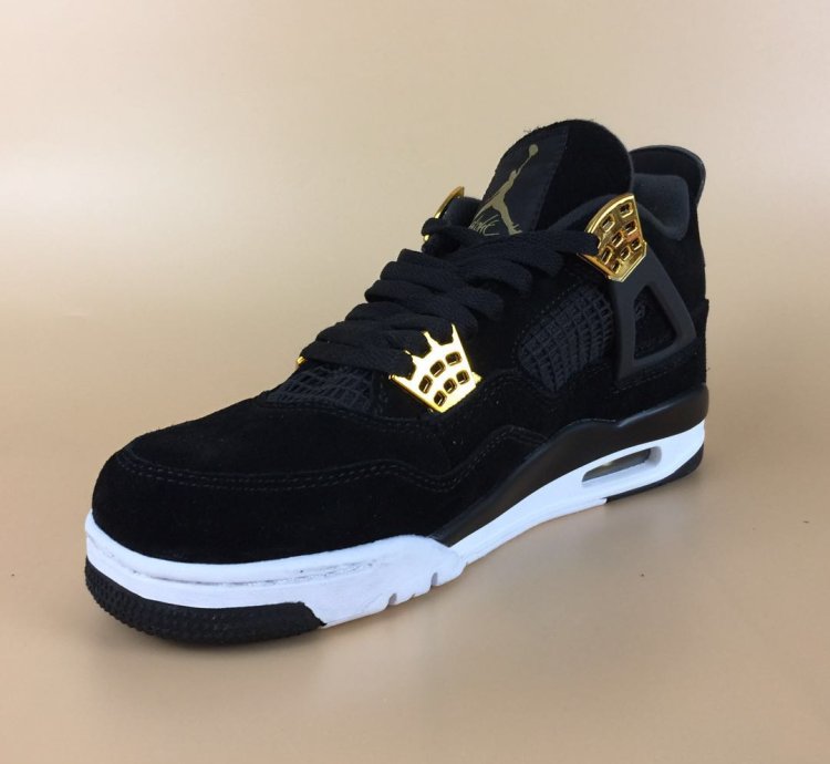 Nike Air Jordan 4 ' Royalty ' Black Gold