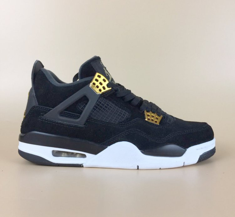 Nike Air Jordan 4 ' Royalty ' Black Gold