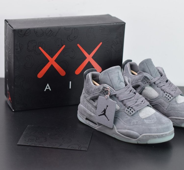 KAWS x Air Jordan 4 Retro ' Cool Grey ' 930155-003