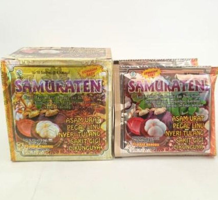 Samuraten Original Herbal Capsule for Gout & Muscle Aches 20 Box