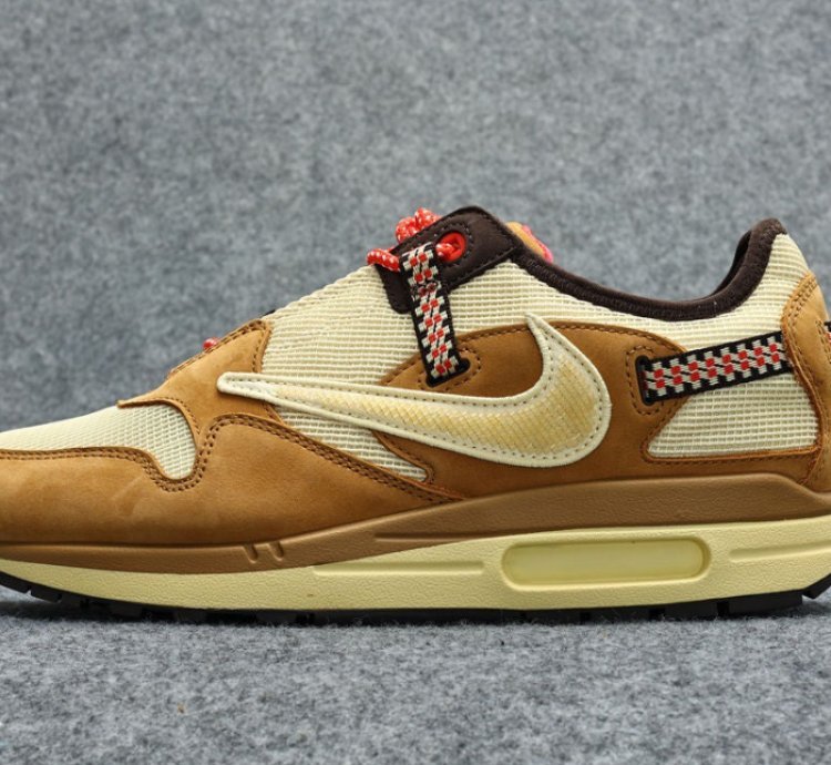 Nike Air Max 1 Travis Scott Cactus Jack Wheat Lemon Drop