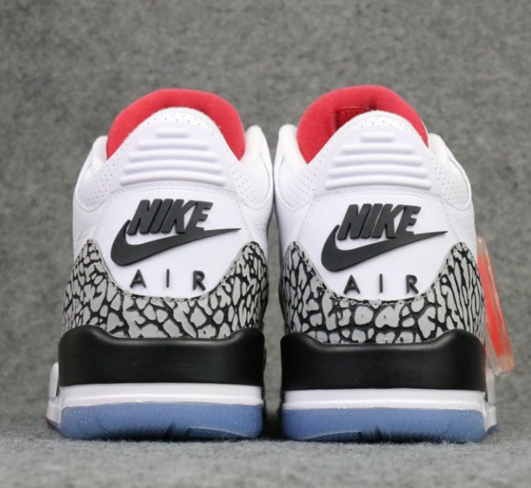 Nike Air Jordan 3 Retro Free Throw Line White Cement