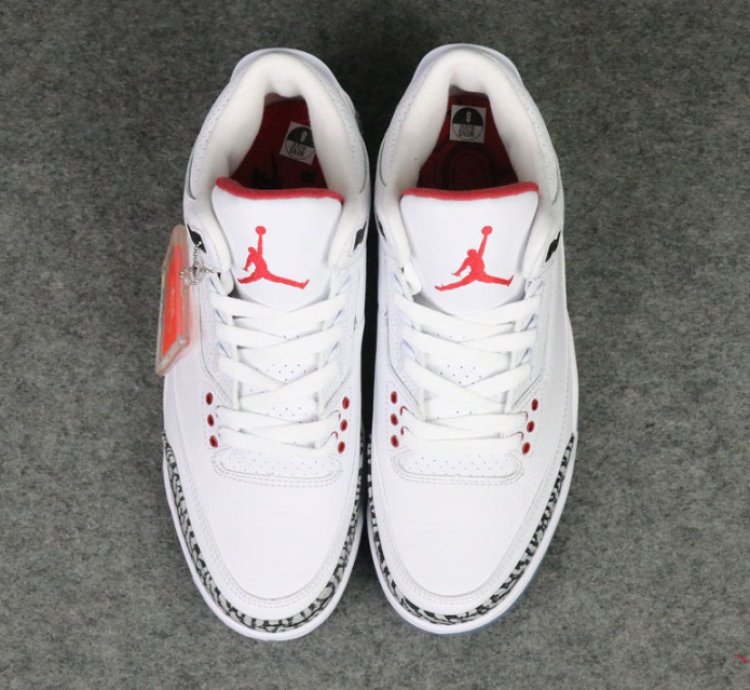Nike Air Jordan 3 Retro Free Throw Line White Cement