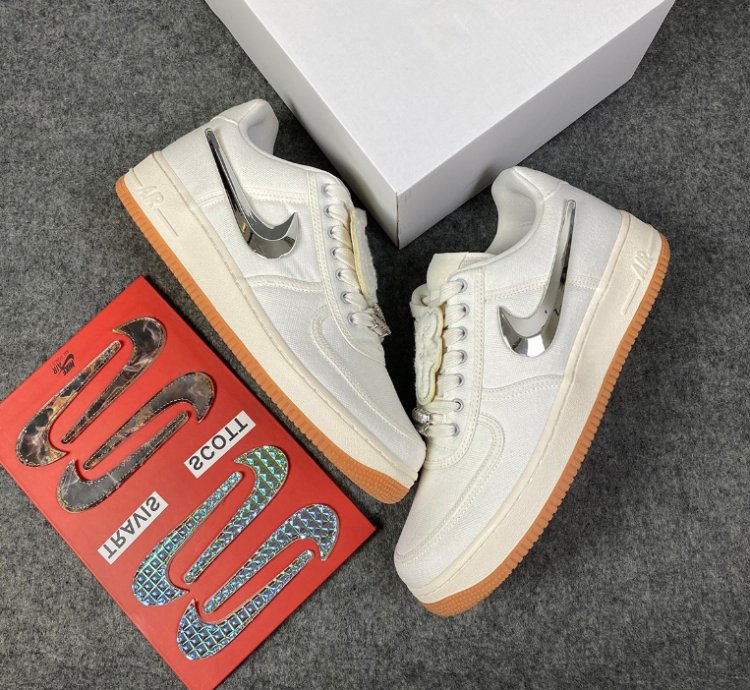 Nike Air Force 1 Low Travis Scott Sail