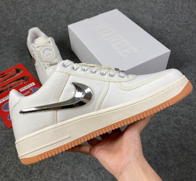 Nike Air Force 1 Low Travis Scott Sail